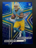2025 Panini Rookies & Stars - Rookies Omarion Hampton #166 (RC) True Blue #d 016/149 $25.00