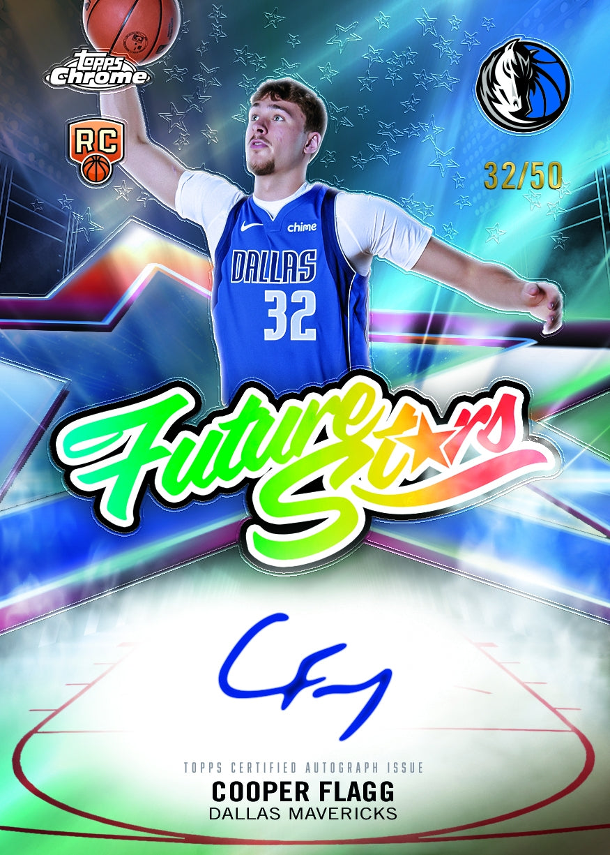 2025-26 Topps Chrome® Basketball Hobby 6 Box