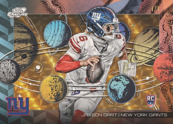 2025 Topps Cosmic Chrome Football 2 Hobby Box Break - Draft Style