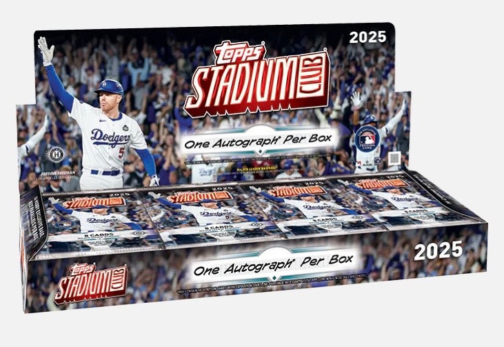 2025 Topps Stadium Club - 4 Hobby Box Break #1 Breaking 2/28/26 @ 8 PM EST