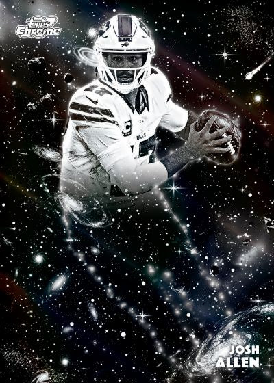 2025 Topps Cosmic Chrome Football 2 Hobby Box Break - Draft Style