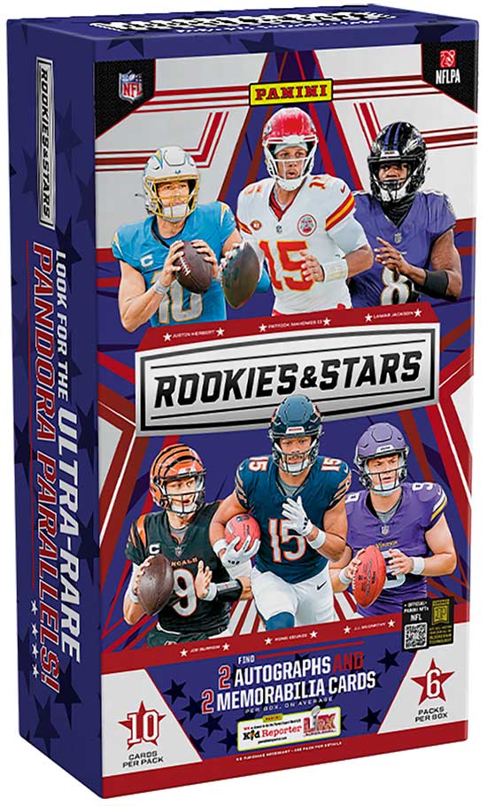 Draft Style Break Multi Year Rookies & Stars Panini NFL 2025, 2024, 2015-3 Hobby Boxes
