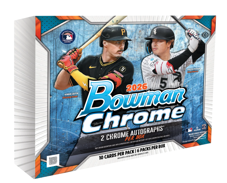 2026 Bowman Chrome Baseball - 2 Hobby Box PYT Break #1