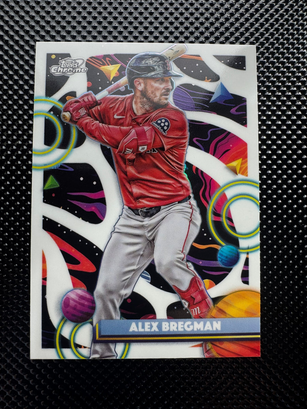 2025 Topps Cosmic Chrome Alex Bregman White Hole Refractor SP #46 Red Sox $10.00