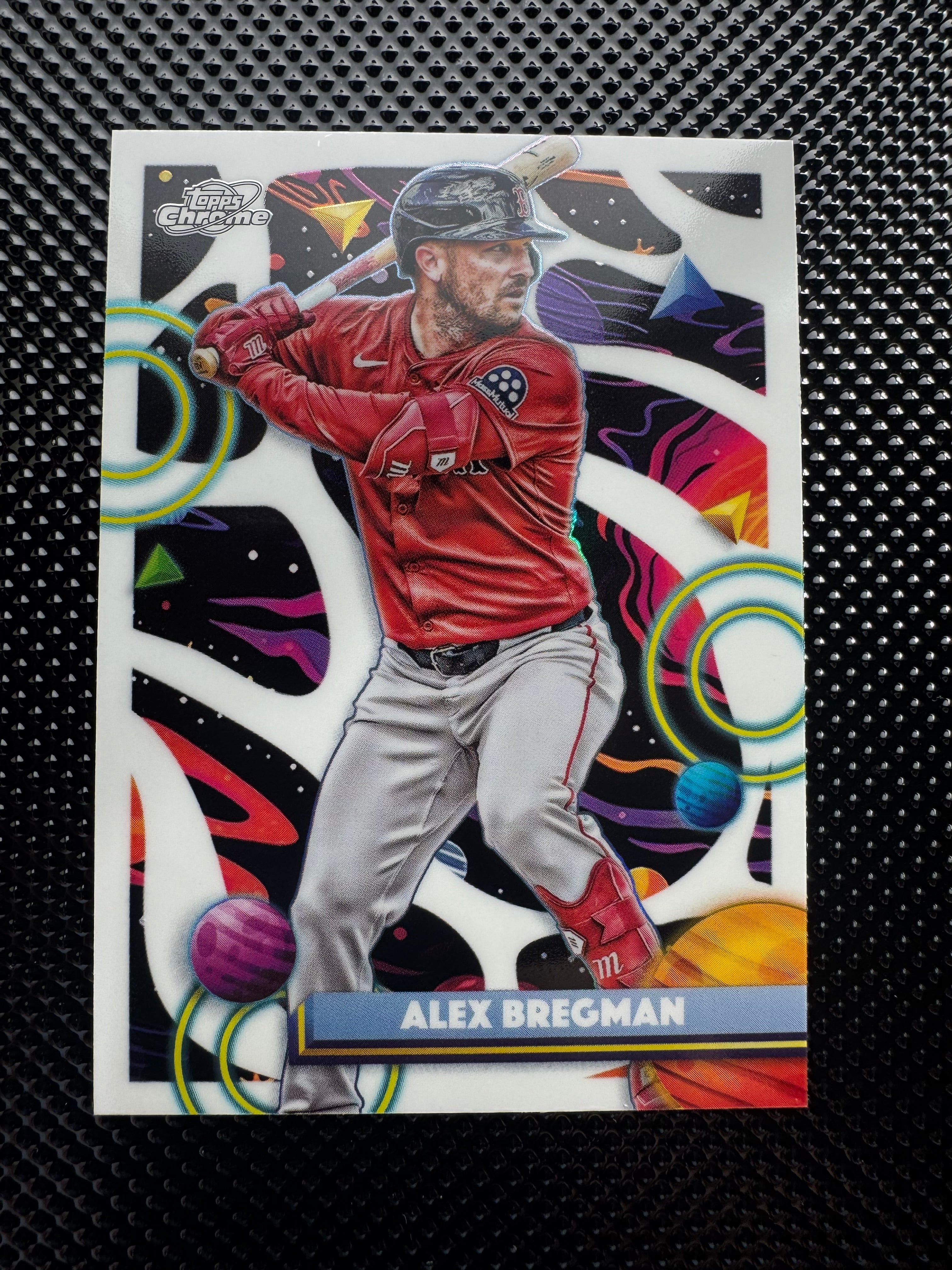 2025 Topps Cosmic Chrome Alex Bregman White Hole Refractor SP #46 Red Sox $10.00