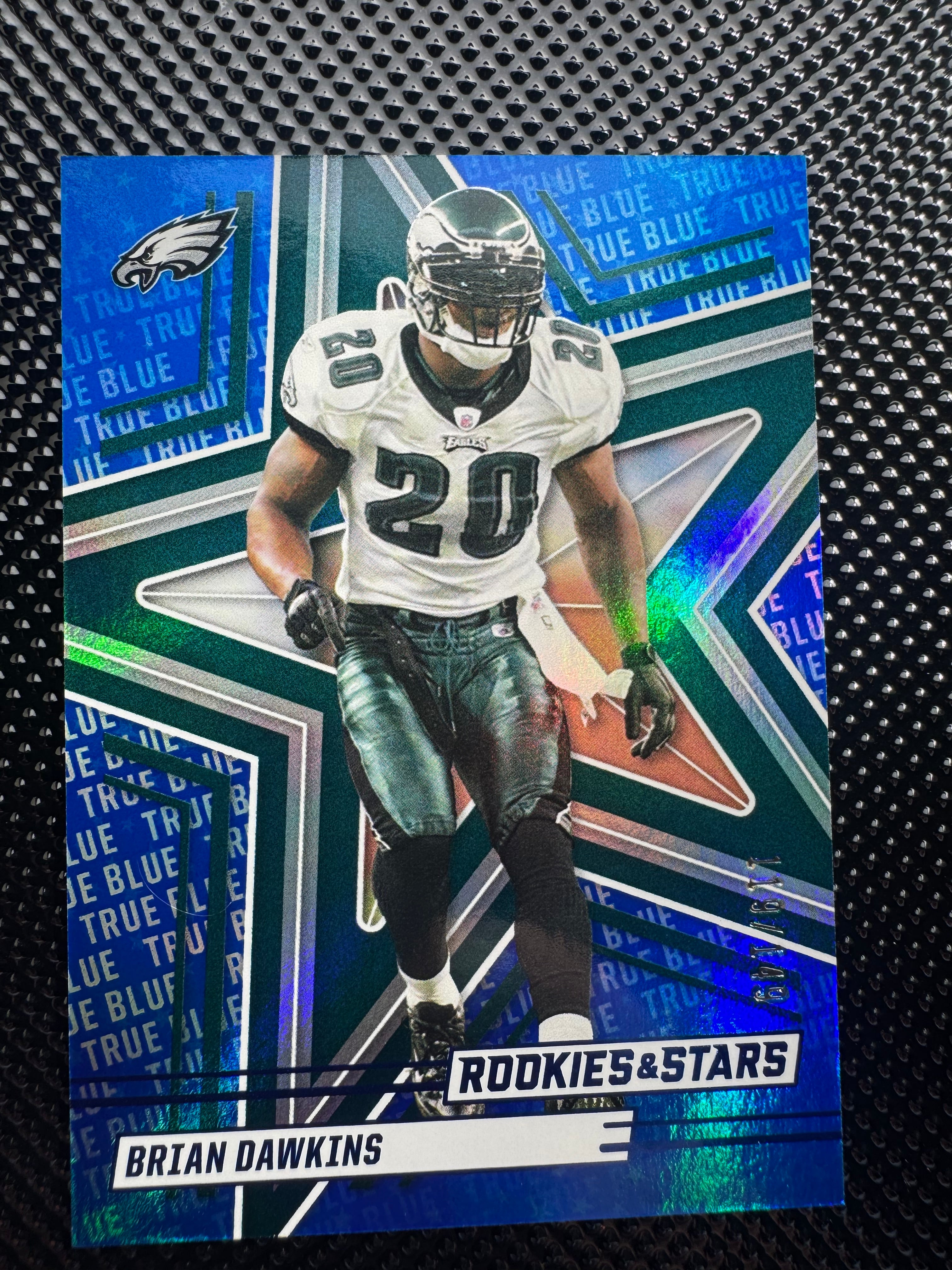 2025 Panini Rookies & Stars #47 Brian Dawkins True Blue #d 119/149 $5.00