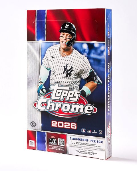 2026 Topps Chrome Baseball - 2 Hobby Box Break #2