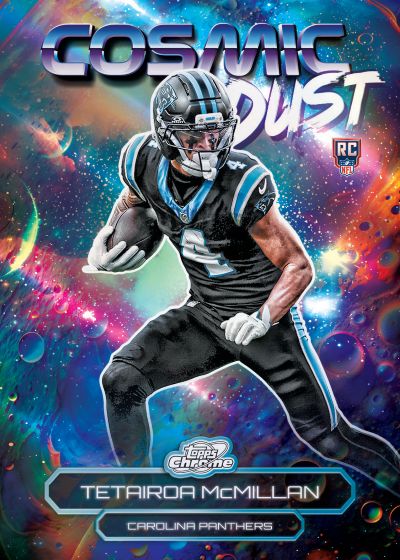 2025 Topps Cosmic Chrome Football 2 Hobby Box Break - Draft Style