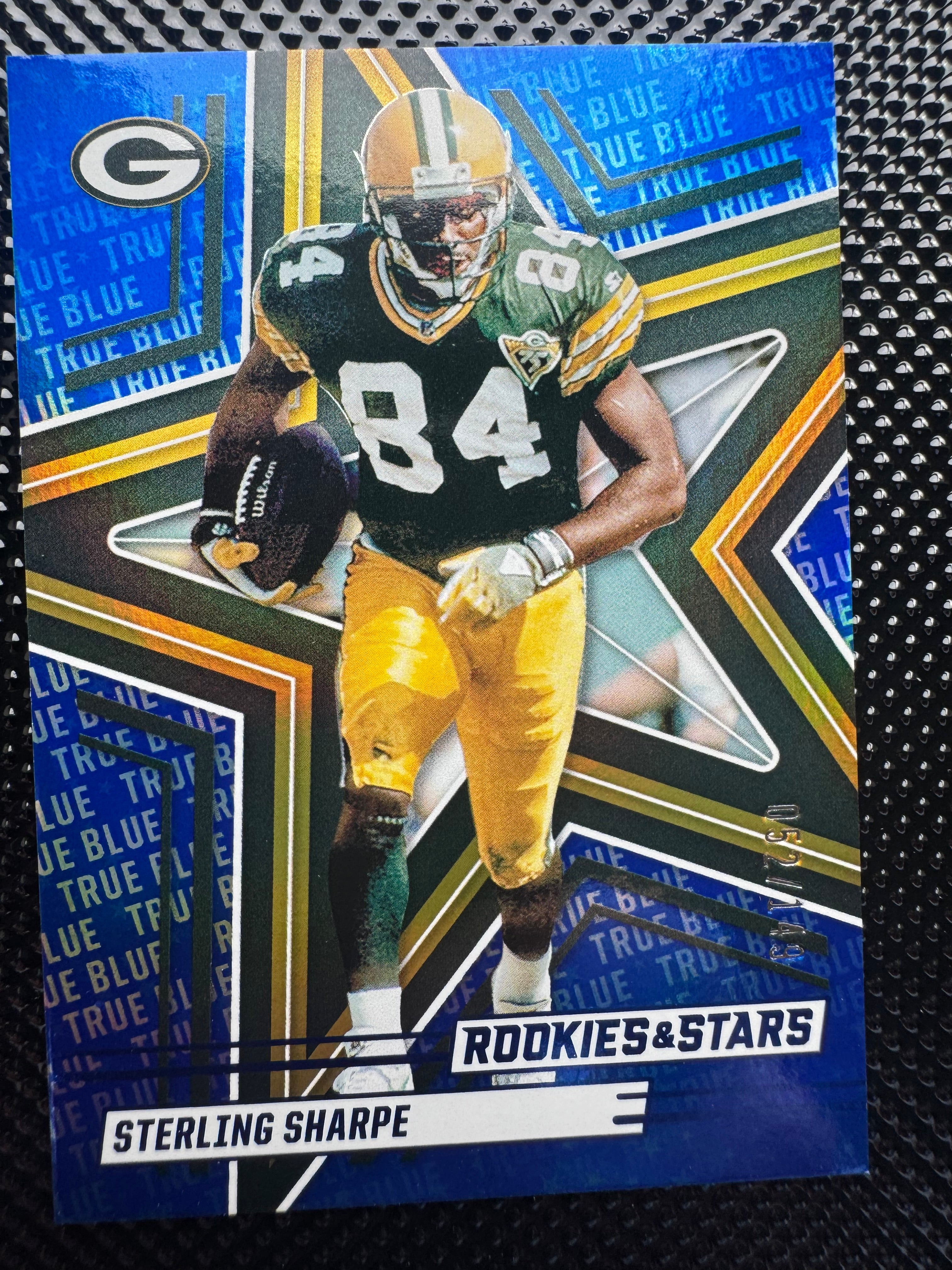 2025 Panini Rookies & Stars Football - Sterling Sharpe #73 Blue #d 052/149 $15.00