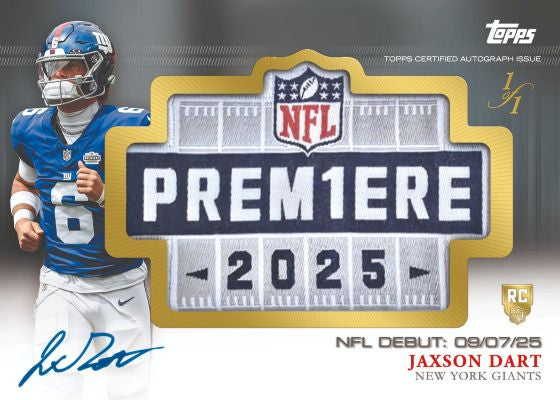 2025 Topps Chrome Football - 1 Jumbo & 2 Hangers - Random 2 Team Breaking 4/15 @ 9 pm EDT
