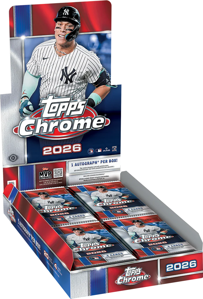 2026 Topps Chrome Baseball - 2 Hobby Box Break #2