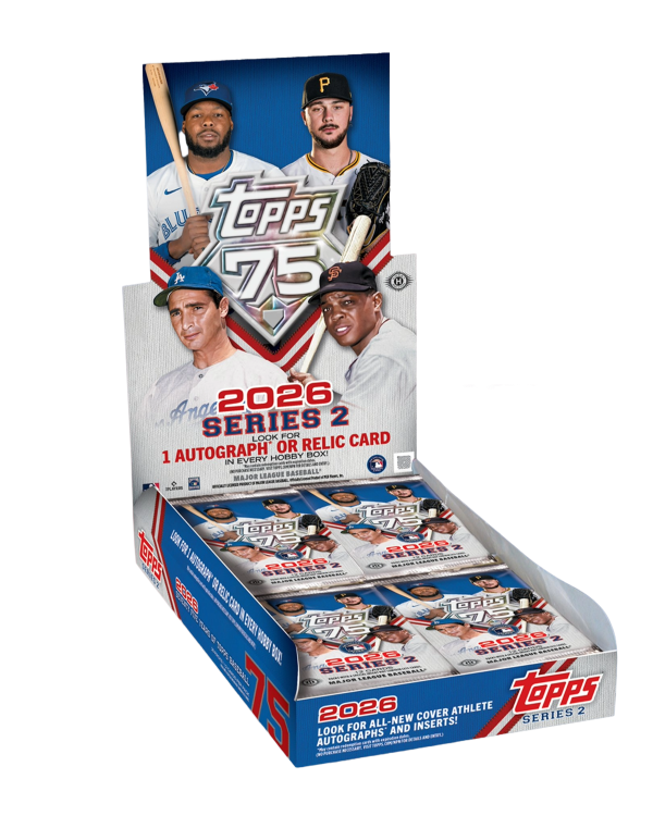 2026 Topps Series 2  - 1 JUMBO BOX and 1 HOBBY BOX Break #1 PYT