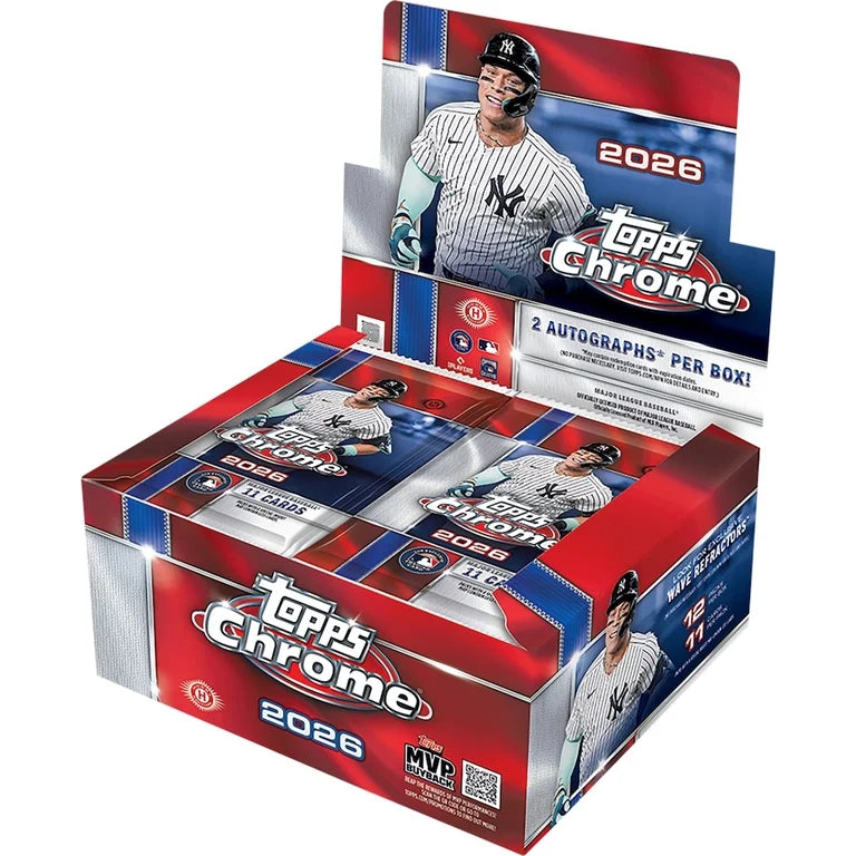 2026 Topps Chrome Baseball - 1 Jumbo box Draft Style Break