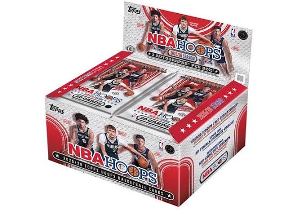 2025-26 TOPPS HOOPS BASKETBALL - 1 Jumbo, 3 Value Box Break-3 Tier Random